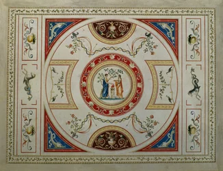 Neoklassizistisches Design für eine Titelseite, 1776